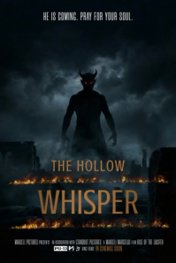 Black Horror Movie Promotion Poster Video template