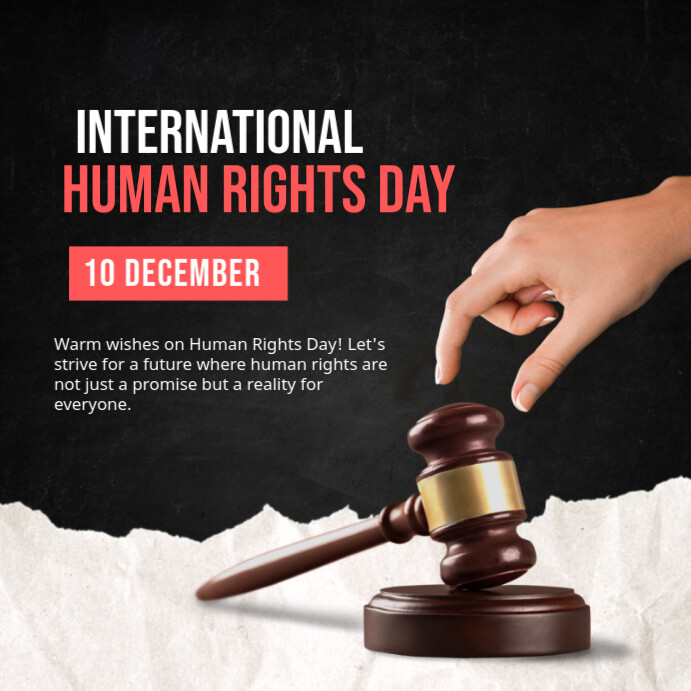 Black Human Rights Day Instagram Post Template | PosterMyWall