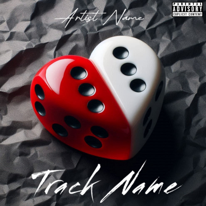 Black Icon Heart Mixtape Album Cover Album Cover Template PosterMyWall Black Icon Heart Mixtape Album Cover Album Cover Template PosterMyWall