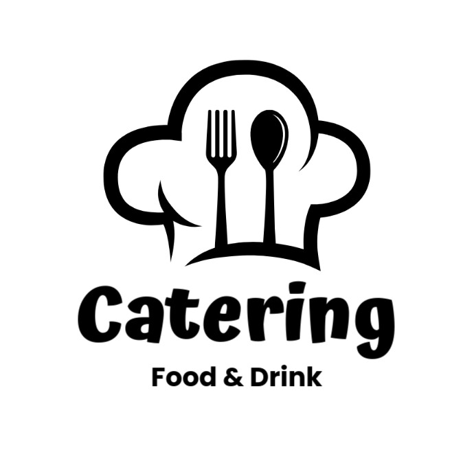 free and customizable catering templates Images High... Black Illustration Catering Logo Template | PosterMyWall