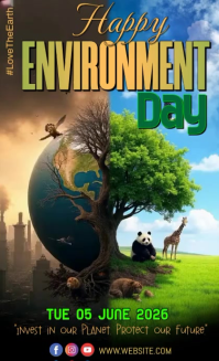 Black Environment Day Legal US Template