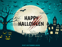 Black Halloween Flyer Template