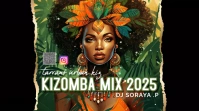 Black Illustrative Illustrative Afro Women Orange And Green Youtube Thumbnail template