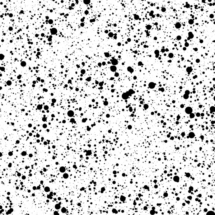 Black Ink Splatter Template
