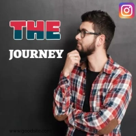 Black Joyful Book Cover  Instagram Post template