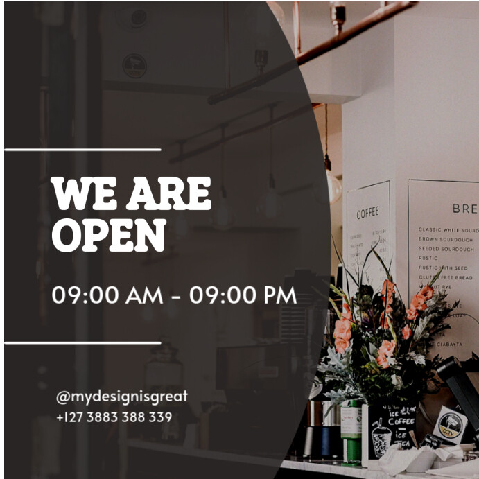 Copy of Black Joyful Business Instagram Post | PosterMyWall