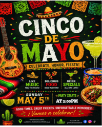 Sort Cinco de Mayo Celebration Instagram Portrait Template
