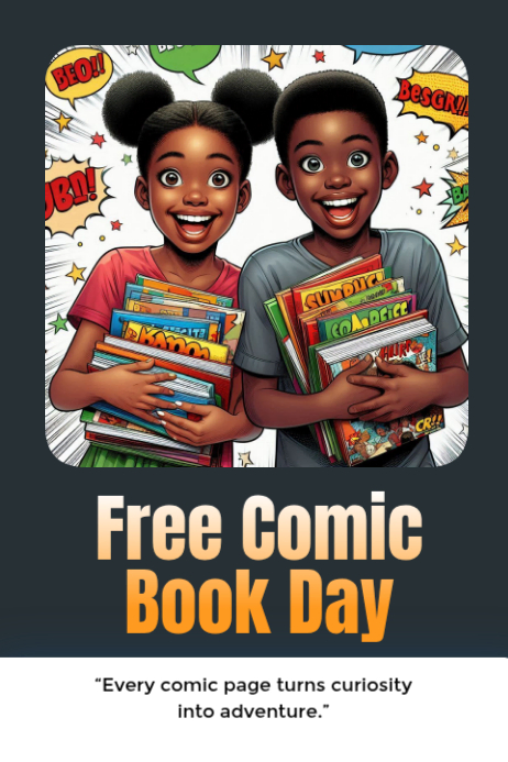Free Comic Book Day Posters Template | PosterMyWall