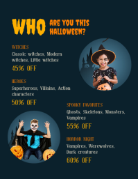 Nero Halloween Costume Sale Flyer Template - Page 2
