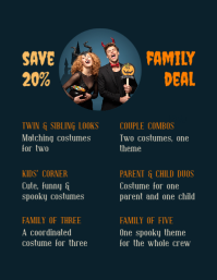 Nero Halloween Costume Sale Flyer Template - Page 3