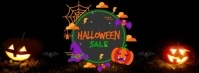Black Joyful Halloween Facebook Cover Photo Facebook Cover Photo template