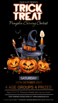 Black Joyful Halloween Instagram Story template