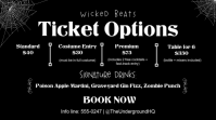 Black Halloween Party Цифровой дисплей Template - Page 2