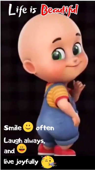 Black Joyful Life Is Beautiful  Instagram Story template