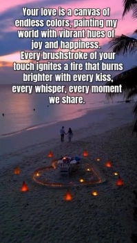 Black Joyful Love Quote Design  Instagram Reel template