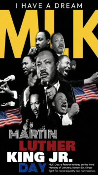 Black Joyful Mlk Day Instagram Story Template | PosterMyWall