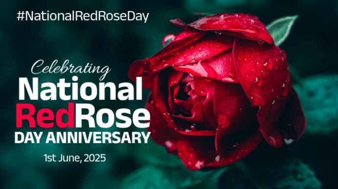 National Red Rose Day Template | PosterMyWall
