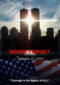 Black Joyful Never Forget  A4 template