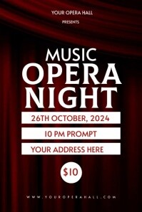 opera Template | PosterMyWall
