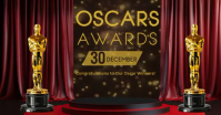Cinematic Oscars Awards Night - Red Carpet Facebook Event Video Ad template