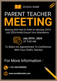 Meet The Teacher A4 Template | PosterMyWall