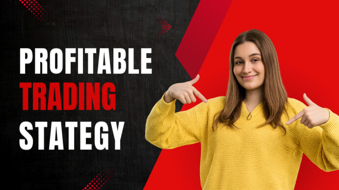 Black Joyful Red Bold Financial Youtube Thumbnail template