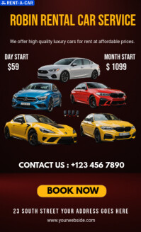 Black Joyful Rental Car Service  Us Legal template