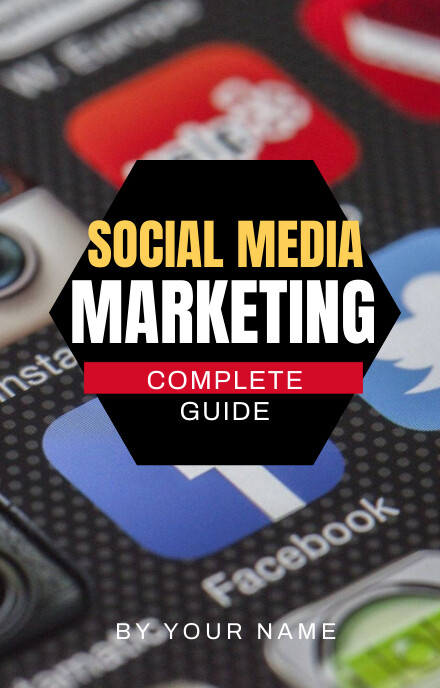 Black Joyful Social Media Marketing  Wattpad template