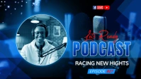 Black Joyful Talk Show Podcast Youtube Thumbn template