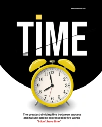 Black Joyful Time Motivational And Inspirational Poster Instagram Portrait template