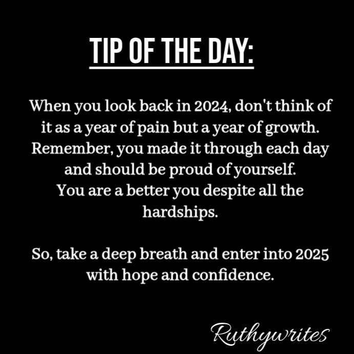 Black Joyful Tip Of The Day  Instagram Post template