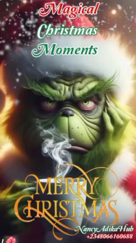 Christmas Celebration Ekran reklamowy Template