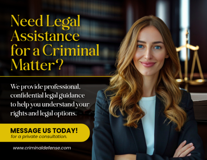 Black Legal Assistance Flyer Template | PosterMyWall