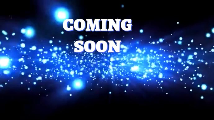Black List-based Coming Soon Digital Display (16:9) template