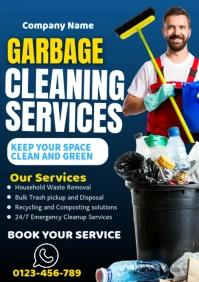 Black List-based Garbage Cleaning Services A1 template