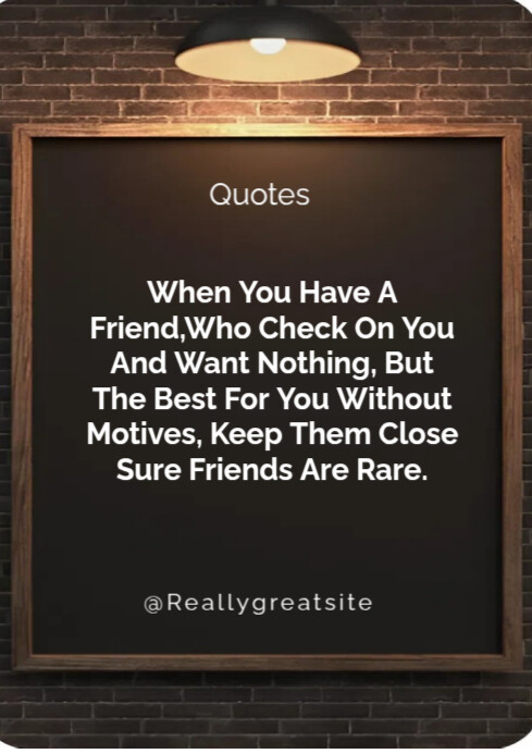 Black List-based Inspirational And Motivational Quotes  A4 template