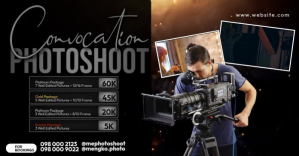 Black List-based Photoshoot Packages Facebook Shared Image template