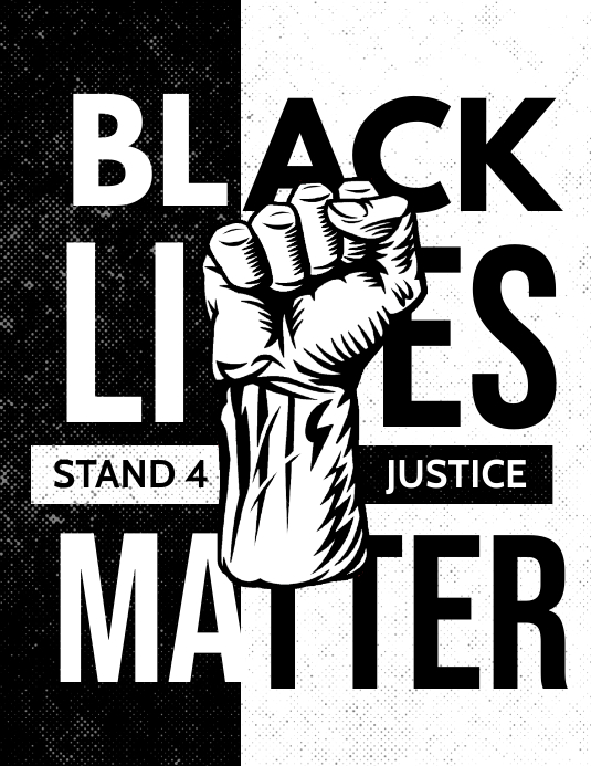 Human Rights Black Copy of Black lives matter,Social issues,Human rights | PosterMyWall