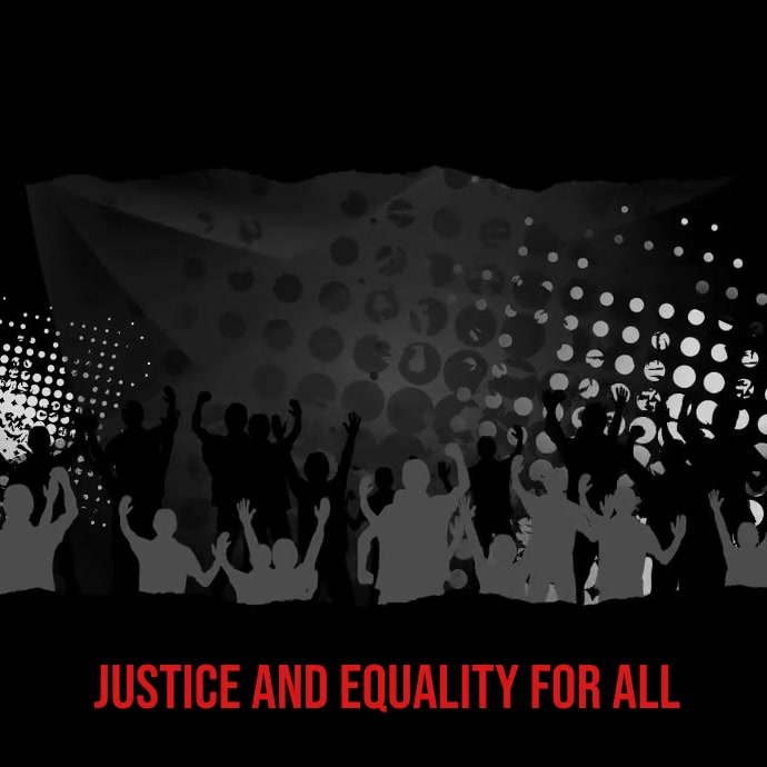 Black lives matter,BLM,justice for all Square (1:1) template
