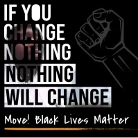 Black Lives Matter Awareness Campaign Video Quadrado (1:1) template