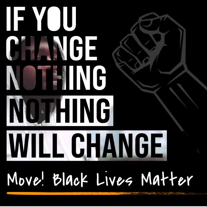Black Lives Matter Awareness Campaign Video Template | PosterMyWall