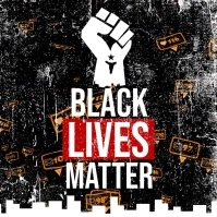 Black Lives Matter Campaign Message Instagram template