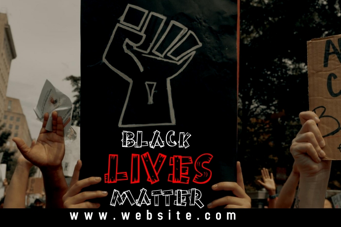 Modèle Black Lives Matter Campaign Instagram Post | PosterMyWall