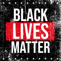 Black Lives Matter Post Instagram template
