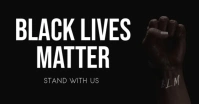 Black Lives Matter Facebook Shared Image template