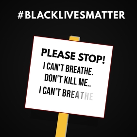 Black Lives Matter Template | PosterMyWall