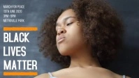 Black Lives Matter Facebook Cover Template