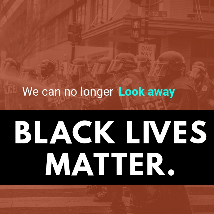 BLACK LIVES MATTER FLYER Template | PosterMyWall