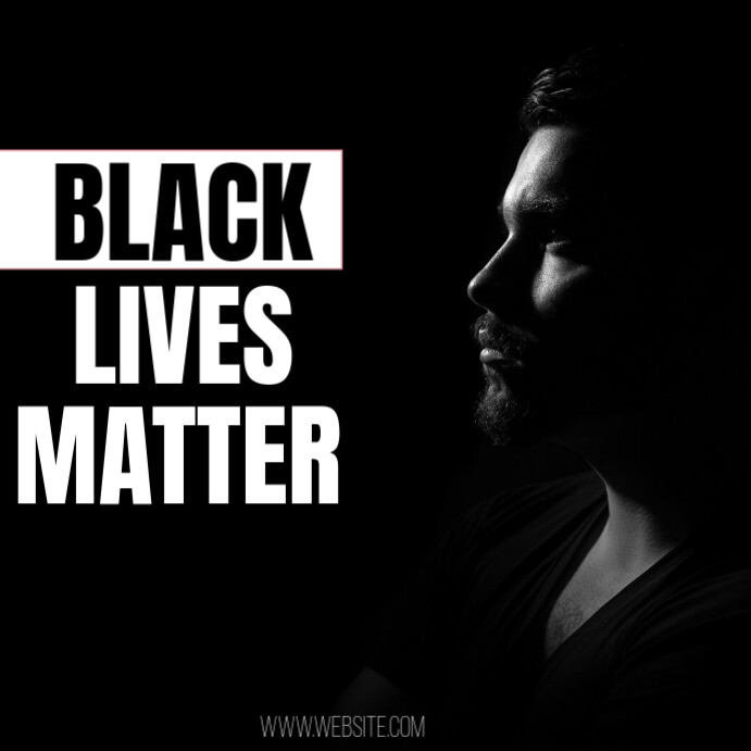 Plantilla de Black Lives Matter Insta Post | PosterMyWall