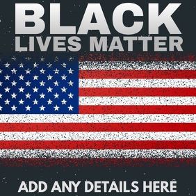 Black Lives Matter Post Template | PosterMyWall